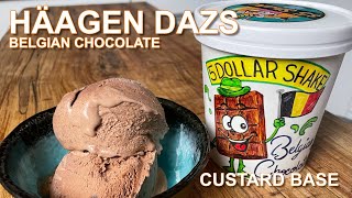 Indulge in Luxury HäagenDazs Belgian Chocolate ice cream [upl. by Nairoc]