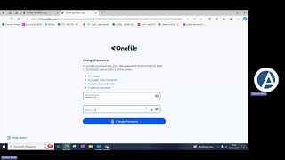 Resetting OneFile passwords [upl. by Lamarre57]