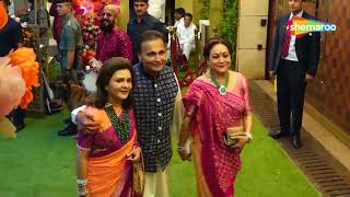 Anant Ambani amp Radhika Merchant Wedding Ceremony Janhvi Kapoor Anil Ambani Tina Ambani amp Others [upl. by Noram86]