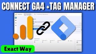 how to connect google analytics with tag manager 2024 [upl. by Nnayecats]