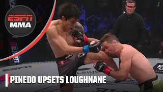 Jesus Pinedo STUNS Brendan Loughnane to make PFL playoffs  ESPN MMA [upl. by Aivitnahs]