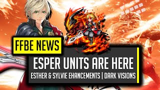 Esper Units ARRIVE Infernal Fire Rain amp Dark Spirit Sol  FFBE Final Fantasy Brave Exvius [upl. by Pincus]