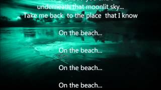 Chris Rea  On The Beach  Scroll Lyrics quot22quot [upl. by Jolynn587]