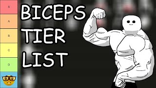 Biceps Exercise Tier List Simplified [upl. by Herrington988]