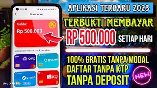 LAGI VIRAL💥 APLIKASI PENGHASIL SALDO DANA TERCEPAT 2023  APK PENGHASIL SALDO DANA [upl. by Milas]