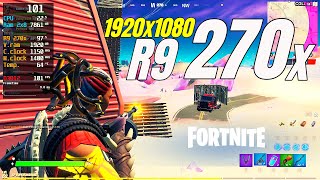 R9 270x  Fortnite  Season 5  1080p  Low to Epic [upl. by Mik856]