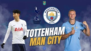 🎙️🔴 TOTTENHAM  MANCHESTER CITY  LAprès BALLON dOR pour HAALAND  🇳🇴  LIVE CARABAO CUP [upl. by Ellerey]