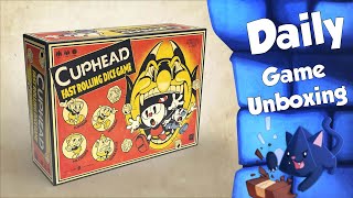 Cuphead Fast Rolling Dice Game  Daily Game Unboxing [upl. by Justus822]