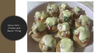 quotVol au Vent Delights Chicken and Bacon Filling Recipe Revealedquot [upl. by Twyla]