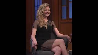 Natalie Dormer quotLate night with Seth Meyersquot 2014 1 of 2 [upl. by Eiclek259]