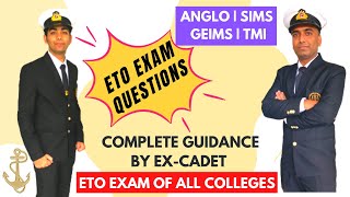 ETO Entrance Exam Questions for All College SIMS AEMA TOLANI GEIMS eto merchantnavy seafarer [upl. by Ursulina182]