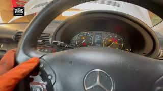 Mercedes C class w203 service interval reset [upl. by Gristede22]