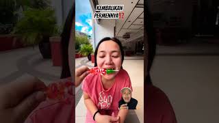 KEMBALIKAN PERMENNYA⁉️ funny cute baby vlog sister music song [upl. by Gough284]