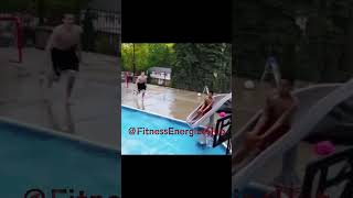 🏊‍♂️ Boys Playing at the Pool Fun Water Games amp Splashing Around 💦🌞 fitness [upl. by Sheehan]