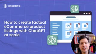 How to automate ChatGPT to create 1000s of unique eCommerce product listings on autopilot [upl. by Aratahc572]