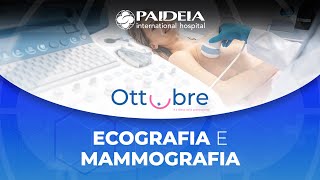 Ecografia e Mammografia  Prevenzione Senologica [upl. by Cornell]