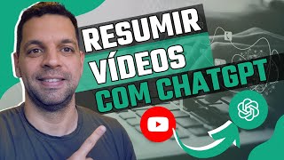 Como RESUMIR VÍDEOS do YOUTUBE com CHATGPT 2024 [upl. by Obie]