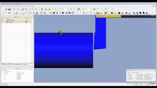 ESPRIT CAM  2 Axis Lathe [upl. by Grory]