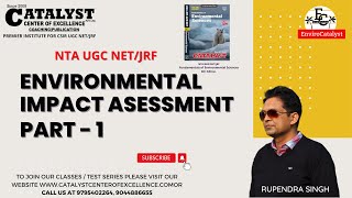 Environmental Impact Assessment  Part  1  UGC NET Environmental Sciences [upl. by Eelik]