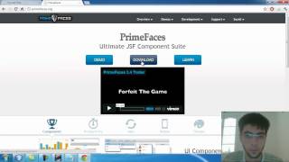 Ajouter primefaces au projet web [upl. by Hyams396]