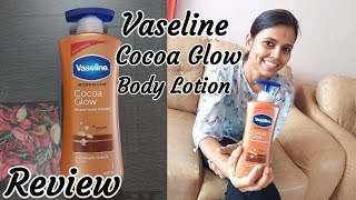 Vaseline Cocoa Glow Body Lotion Review  Rs 219 for 400ML  Vaseline Body Lotion [upl. by Ahseral]