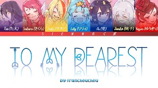 Franchouchou フランシュシュ  TO MY DEAREST  Zombie Land Saga LYRICS KanRomEng [upl. by Dowling]