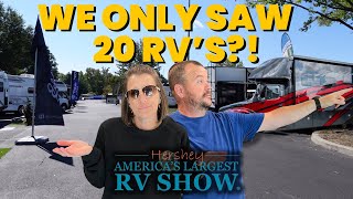 Hershey RV Show Shenanigans  What Its Like for FirstTimers amp What to Expect [upl. by Amsirac10]