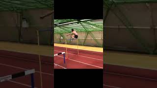 Stefan Holm  high jump hurdle drill [upl. by Anileda]