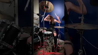 Mammoth WVH  Mr Ed Drum Cover  Drummer Cam LIVE Cover by Female Teen Drummer Lauren Young [upl. by Moguel]