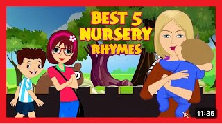 Top 5 Nursery Rhymes Your Kindergarten Child Needs to Know [upl. by Viradis]