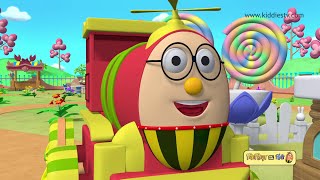 Humpty the Train Songs  Humpty the Train Videos Hindi  KiddiesTV Hindi [upl. by Usanis]