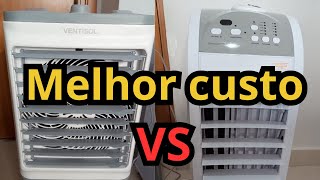 Climatizador Ventilosol 127vlt 130 W vs Climatizador Philco PCl1F 60 W [upl. by Lekzehcey818]