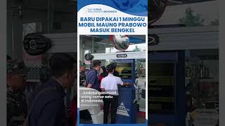 Mobil Maung Kepresidenan Prabowo Masuk Bengkel Padahal Baru Dipakai 1 Minggu Ini Penjelasannya [upl. by Kcirde]