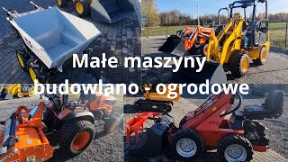 Małe maszyny budowlane i ogrodowe [upl. by Cardie96]