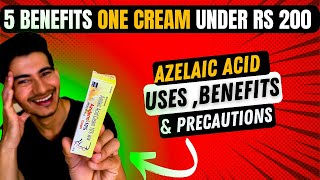 Aziderm Cream  Aziderm Cream Review  Azelaic acid  Aziderm 10 gel  Aziderm  Azelaic acid cream [upl. by Tingley]