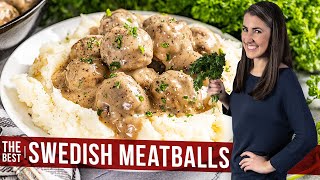 The Best Swedish Meatballs and Gravy [upl. by Ahsieni]