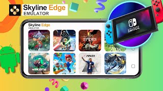 How To Setup Skyline Edge Emulator On Android in 2023  Nintendo Switch Emulator [upl. by Alracal]