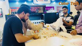 Color Tech participated at Textile Exhibition in Bangladesh Textech colortech Printdot [upl. by Jayne743]