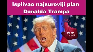 Isplivao najsuroviji plan Donalda Trampa [upl. by Mareah]