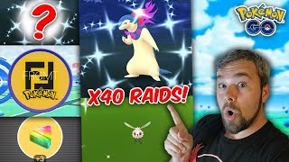 Shiny Cutiefly Hunt Hisuian Typhlosion Raid Day Free Exclusive Items Pokémon GO [upl. by Island314]