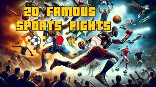 20 Most Famous Sports Fights [upl. by Asilaj]