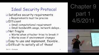 Chapter 9 part 1 Information Security Principles and Practice [upl. by Goto]