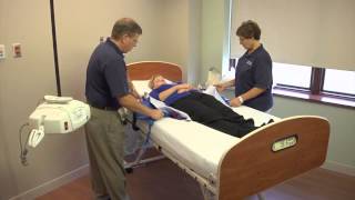 SPH Techniques Video 1 Patient care and movement tasks in bed exertion eliminated through SPH [upl. by Aivato875]