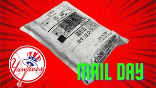 ASMR Yankee Card Mail Day  whispering  gum chewing [upl. by Neelahs486]