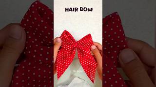 Easy DIY Hair Bows 🎀 No Sew shorts diy crafts [upl. by Leiru]