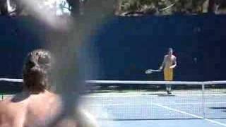 BackhandCitycom Marat Safin Practice [upl. by Acired]