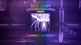 I GOT THE NEW TITANIUM WHITE BIOLUMIN DECAL IN ROCKET LEAGUE  BEST DECAL [upl. by Airahcaz]