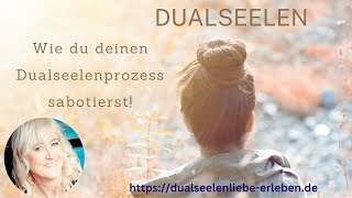 Ein großer Verhinderungsgrund im Dualseelenprozess dualseelen zwillingsseelen [upl. by Slein474]