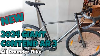 2024 GIANT CONTEND AR 3 ROAD BIKE [upl. by Palumbo]