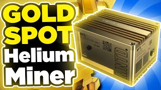 My First Helium HNT MINER  MNTD Gold Spot Helium Miner [upl. by Hollerman]